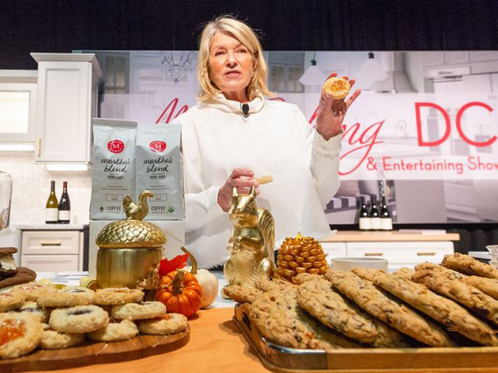 Martha Stewart Cooking Demonstration